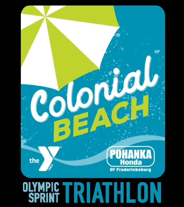 colonial beach triathlon logo
